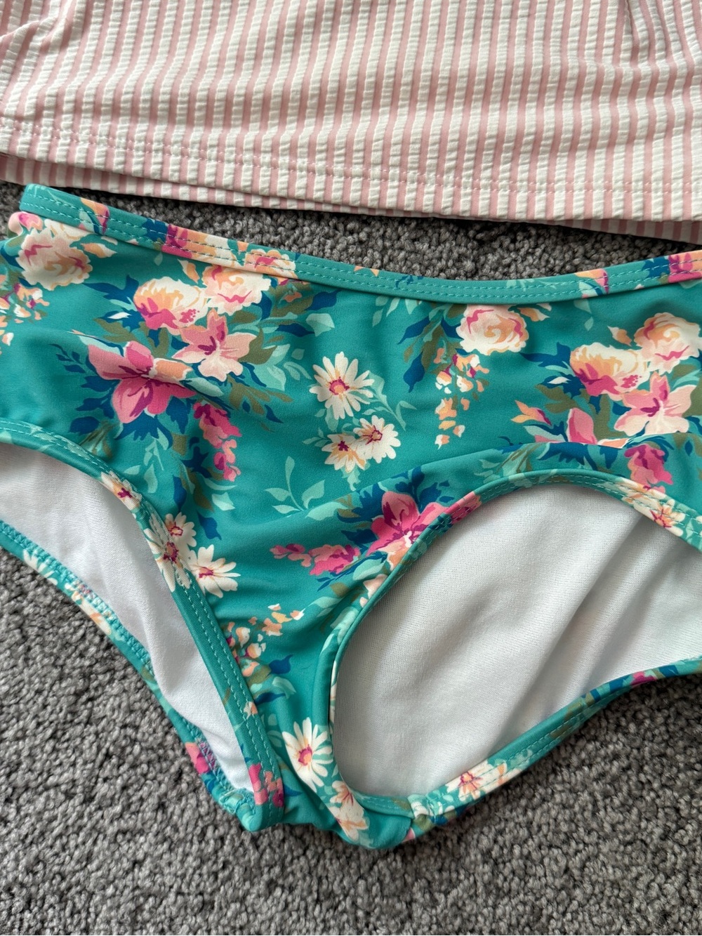 Girls Ruffle Butts Two-Piece Bathing Suit - Picture 4 of 8